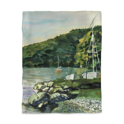 Housse de couette pour salle de bain Green Green Scenic