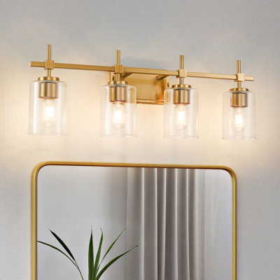 Applique murale moderne en verre transparent Aviara