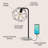 Yashir Metal USB Arched Lamp