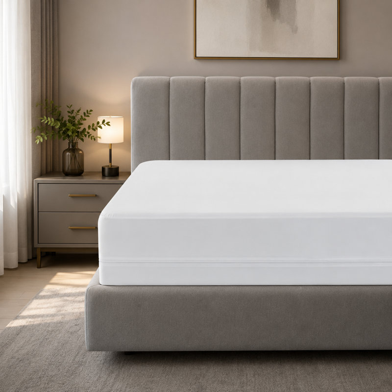 Enveloppe de matelas imperméable à l'eau - Protège-matelas et housse de matelas hypoallergénique et anti-punaises