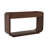 Elora Classic Curved-Leg MDF Console Table With 3 Drawers And Display Shelf-124606041