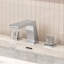 Robinet de salle de bain surdimensionné à 3 trous et 2 poignées avec drain-79598403