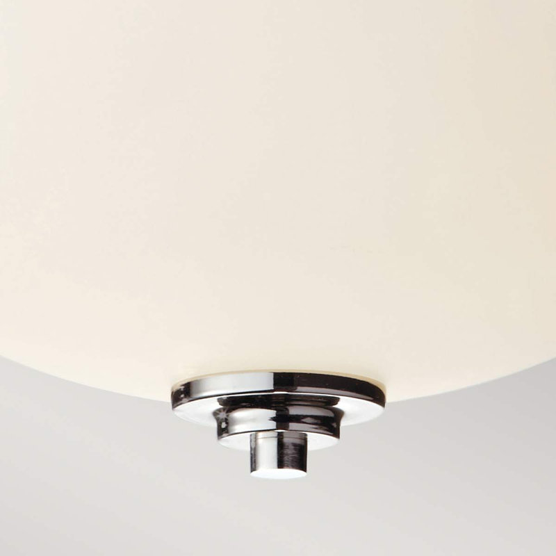 Quinton Glass Flush Mount