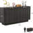 63''Large Fluted Sideboard Buffet Cabinet, Modern Buffet Table Coffee Bar Wine Bar Storage Cabinet-1793054211