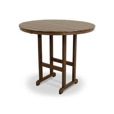 La Casa Café Round Farmhouse Bar Table