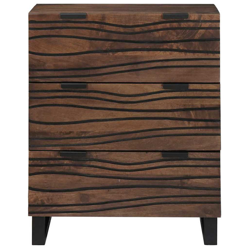 60cm Solid Wood Sideboard, Wood