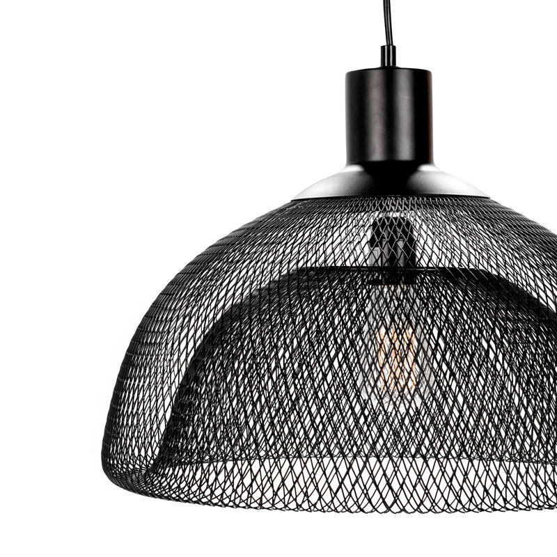 Gagliano 1 - Light Pendant, Black, 20.1" H x 18" W x 18" D