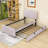 Twin Upholstered Platform Bed with Trundle-1178096155
