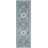 Ankara Global Bordered Ivory Light Blue Area Rug-746974443