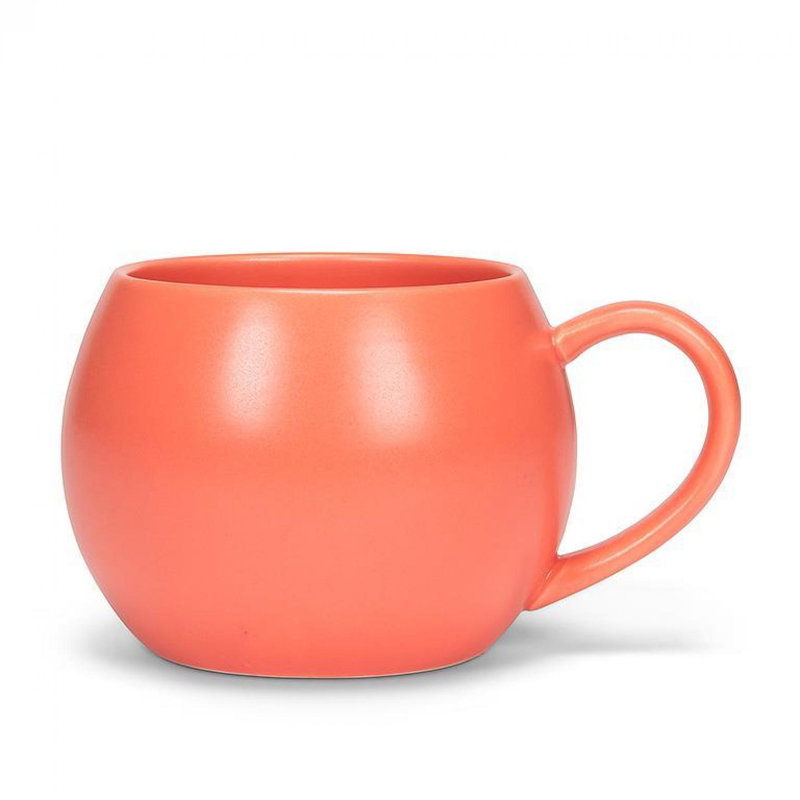Ball Mug, Coral