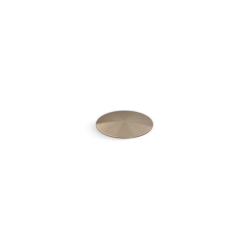 Sink Hole Cover, Vibrant Brushed Bronze