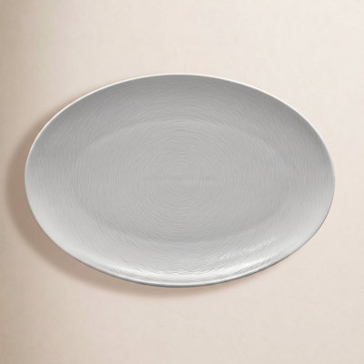 Colorscapes Swirl Oval Porcelain Platter