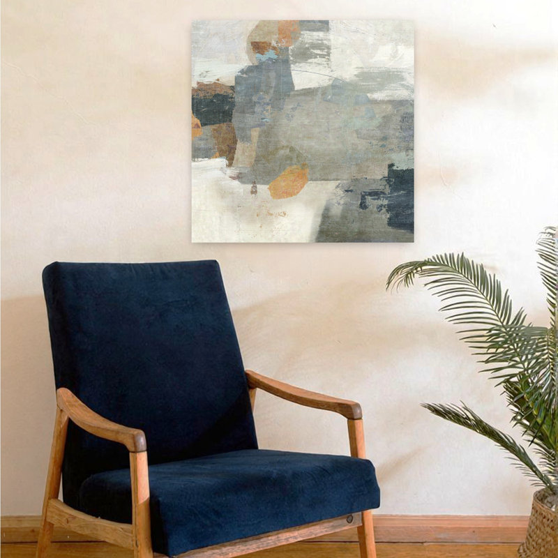 Art contemporain interstellaire abstrait, H 24 po x l 24 po