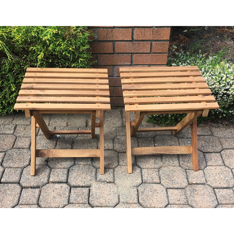 Byrne Solid Wood Accent Stool