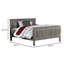 Waly Bed, Farmhouse Plank Style Design, Classic Pine Wood-108977172-108977169