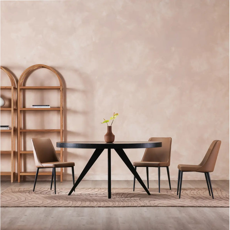 Parq Oval Dining Table, Black