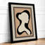 Silhouette In Profile Minimalist - Print-572291586-572291585