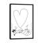 «Pinky Promise, him & Her», reproduction d'art sur toile-32896172-72221673-72221679