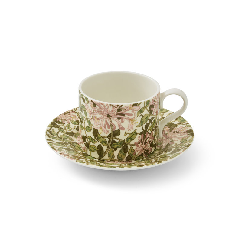 The Original Morris & Co. Honeysuckle Teacup & Saucer
