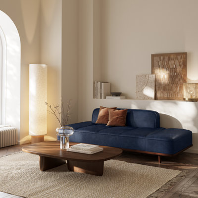 Jasper Full-Grain Genuine Italian Leather Daybed