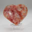 Genuine Polished Sunstone Heart ( 128.5 Grams)