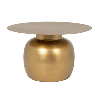 Carter Round Metal Coffee Table