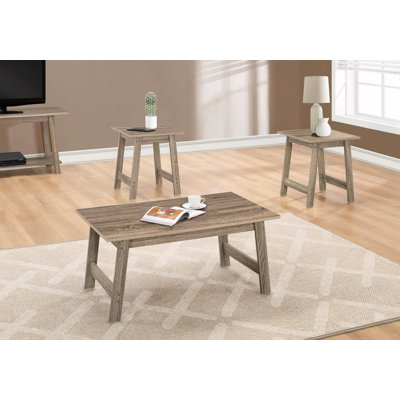 Table Set, 3Pcs Set, Accent, Living Room, Transitional