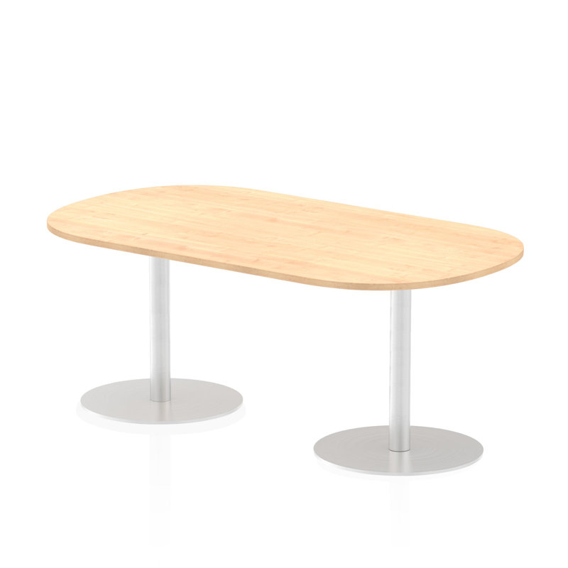 Libbe Oval Conference Table, Maple, 72.5cm H x 180cm W x 100cm D