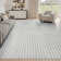 Tapis gris lavable Modern High-Low