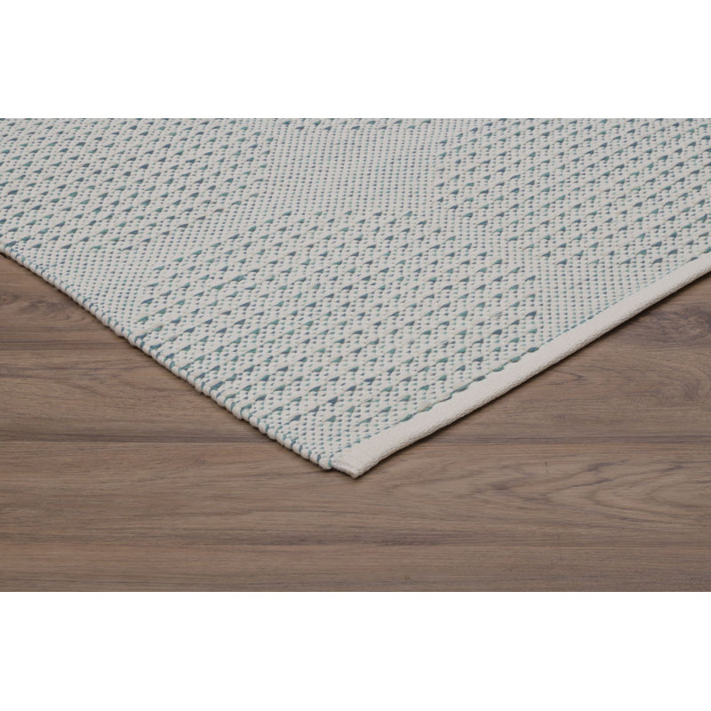 Cleo - Teal, Rectangle 6' x 9'