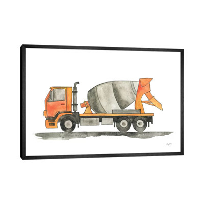 Cement Truck by Kelsey McNatt - Painting on Canvas