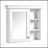 Sophisticated 30'' X 28'' Bathroom Medicine Cabinet With Mirror, Wall Mounted Mirror Cabinet With Storage Organizer, Over The Toilet Storage Storage Cabinet For Bathroom-401344790