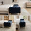 Banc de rangement moderne rembourré avec double couvercle et accoudoirs pour une organisation polyvalente du salon et de la chambre-1322612764-1322612766
