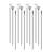Oggi Barware 12 Piece Metal Cocktail Picks