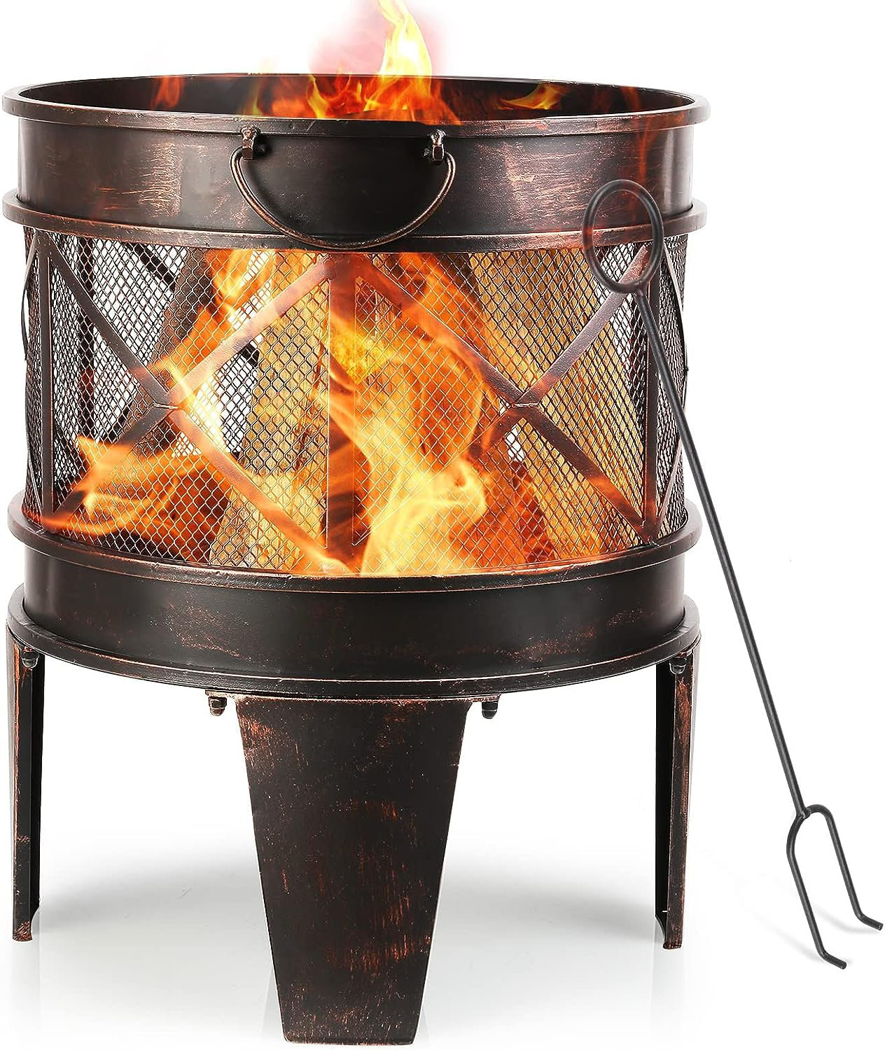 Borough Wharf Round Charcoal Fire Pit | Wayfair.co.uk