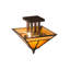 "T" Mission 2 - Light Semi Flush Mount