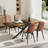 Extendable Pedestal Dining Table Set-163524427-162924041