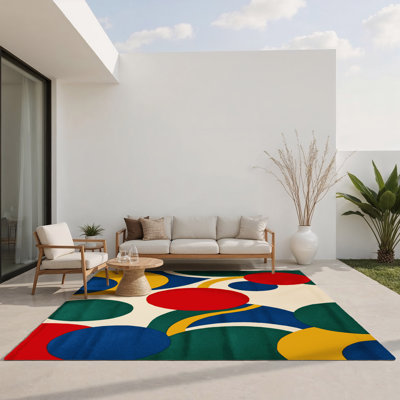 Tapis intérieur et extérieur Frolique Sway