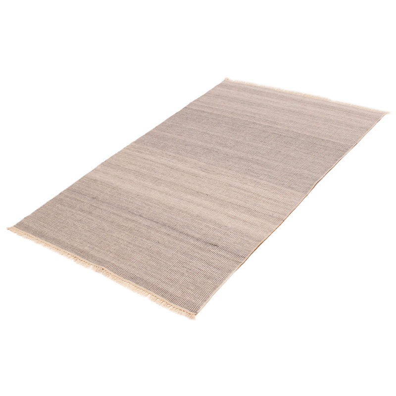Boho gris Kilim 4 pi 11 po x 8 pi 1 po