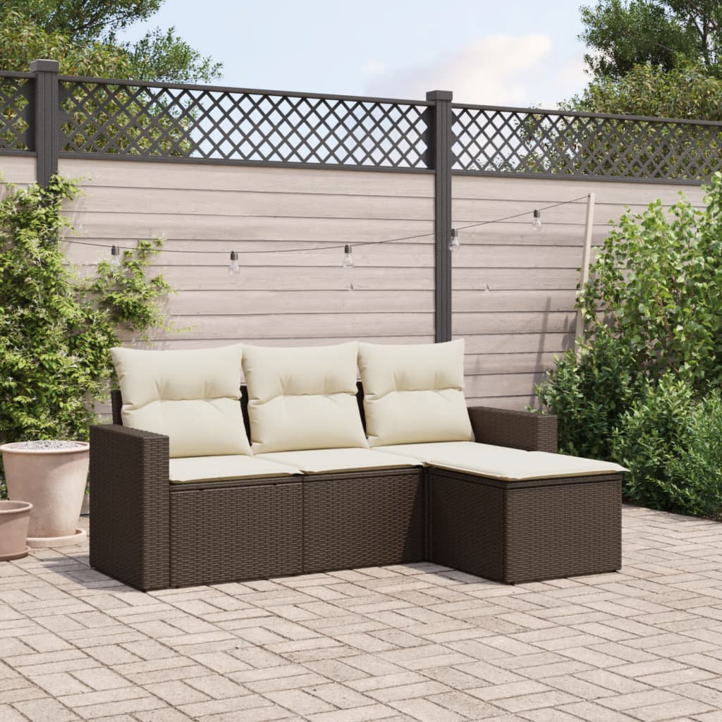 Gartensofa Piret mit Kissen