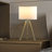 Adjustable Tripod Table Lamp With LED, Elegant Design And Soft Light