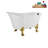 51.2'' x 25.6'' Soaking Acrylic Bathtub-72770404-76231118