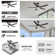Devany 52'' Smart Ceiling Fan with LED Light DC Motor, Remote Control