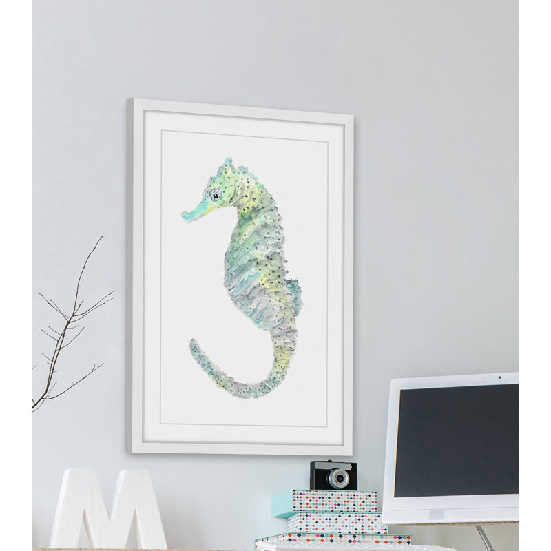 Thimble Sparrow - Single Picture Frame Print, 91cm H x 61cm W x 3.81cm D