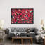 «Kaos Red», impression sur toile-31173939-73164875-73164876