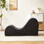 Chaise longue de détente, conception ergonomique avec noyau en mousse haute densité à la fois doux et ferme, housse amovible lavable à la machine-1263036720