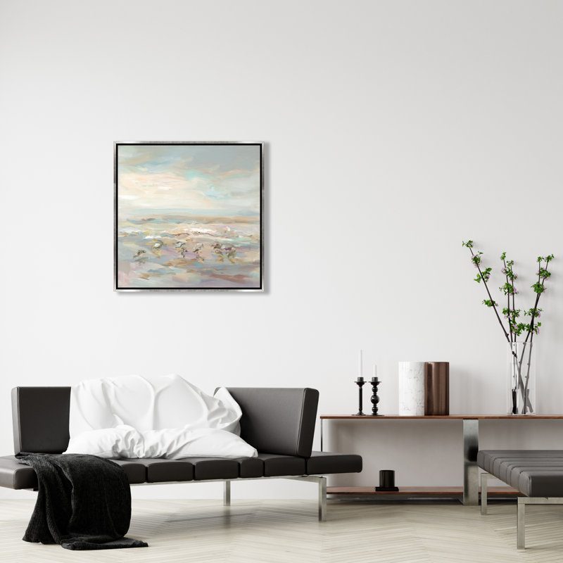 Pastel Seascape Print by Maelani Blue, 31.5" H x 31.5" W