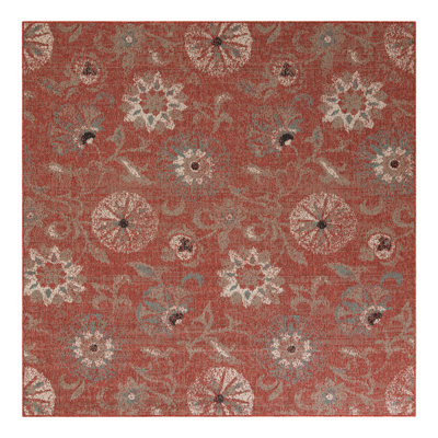 Indoor/Outdoor Botanical Area Rug