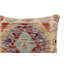 Oreiller rustique en kilim tissé à la main Caballer - 17 po x 18 po Rustic-283029738-283029664