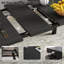 Table de cuisine extensible de 62 po avec 2 bancs Areial.-631473148-631473149